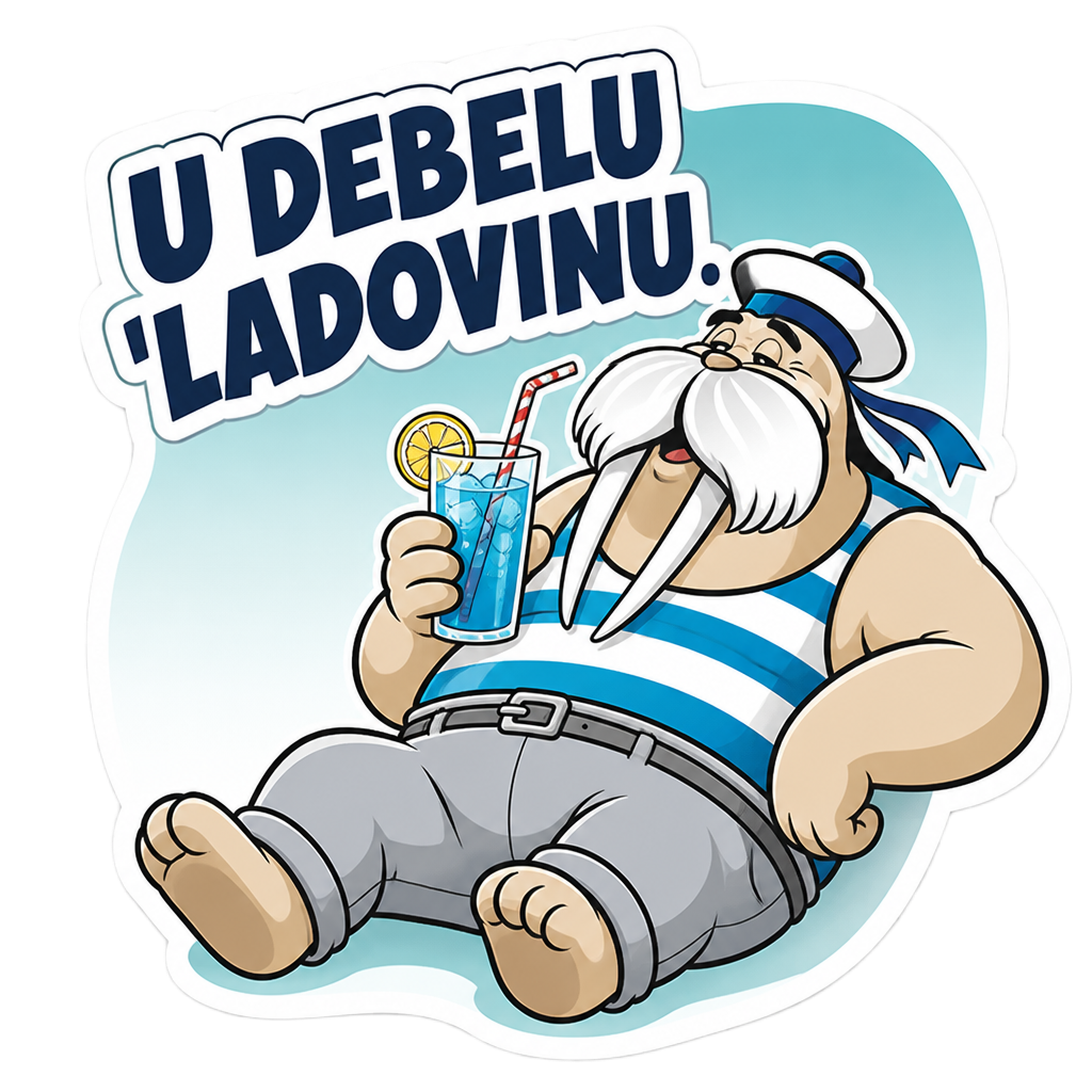 U debelu ladovinu
